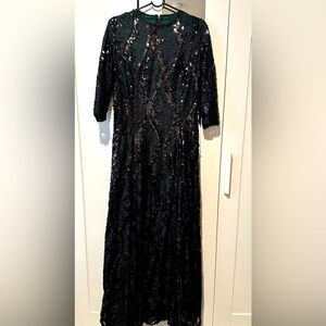 Hunter green exquisite gown